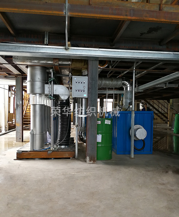 Polypropylene staple fiber front spinning equipment